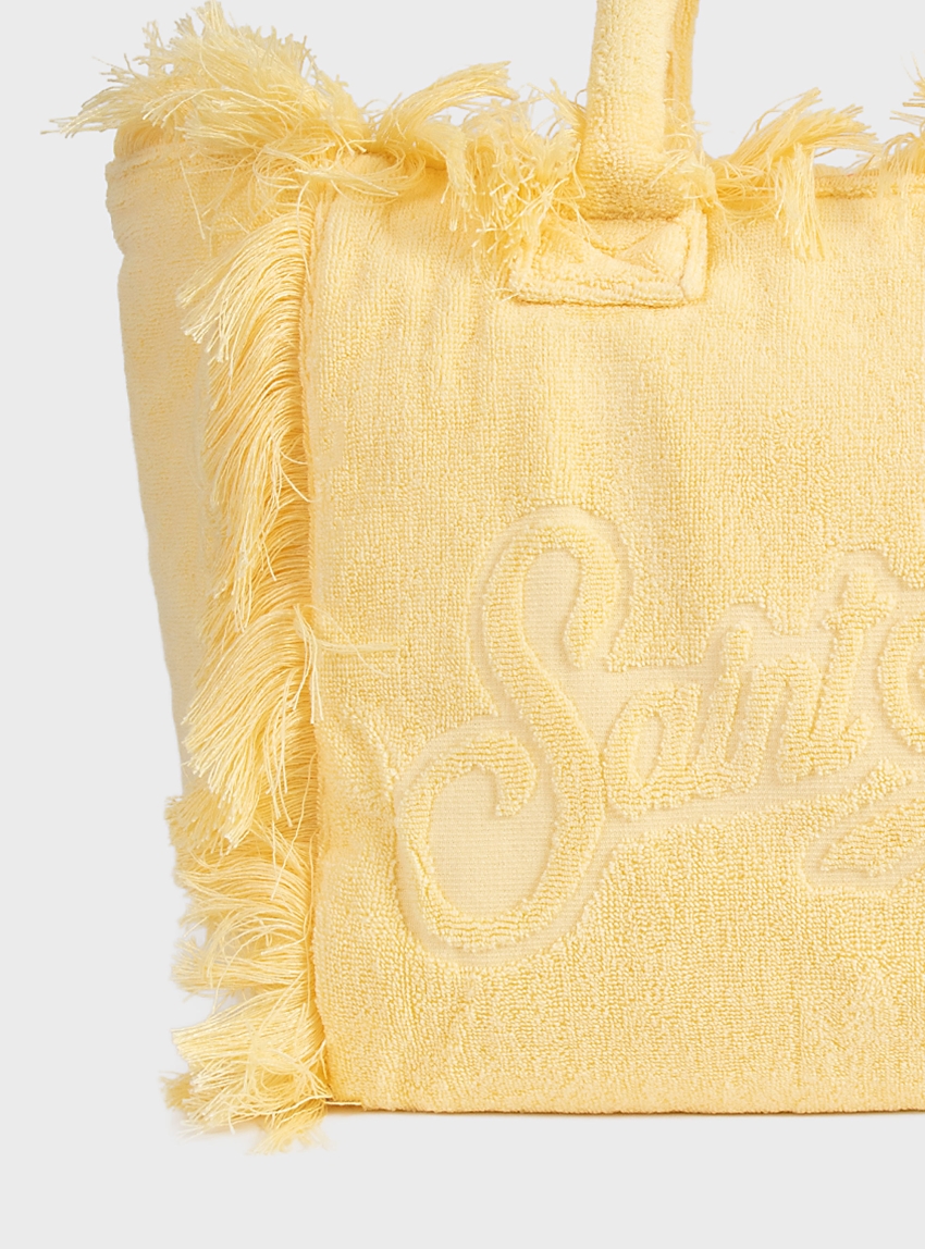 MC2 Saint Barth Vanity Terry Effeect Shoulder Bag - Yellow