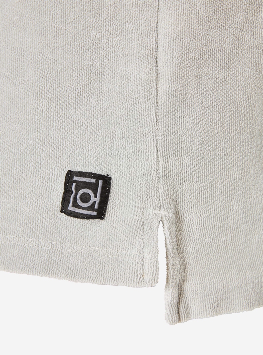 Dirty Laundry Terry Towel T-Shirt - Beige