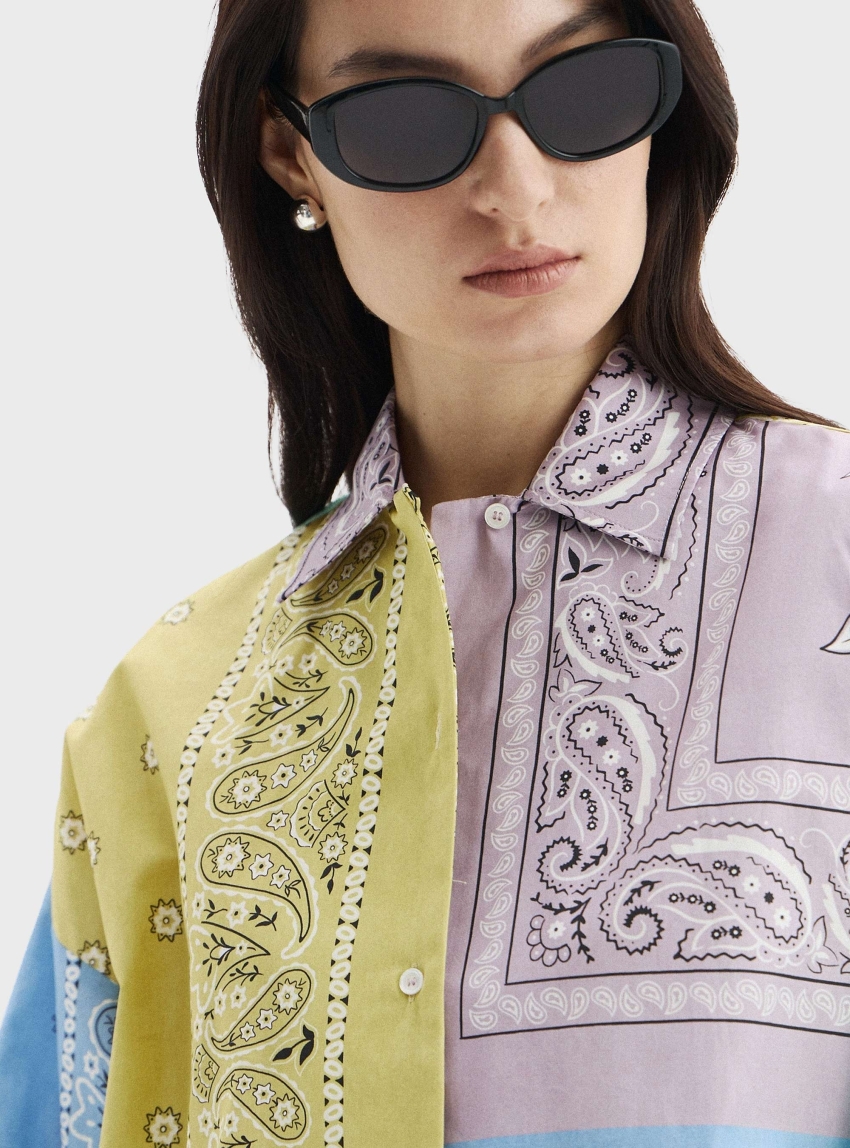 Weekend Max Mara Bandanna Shirt - Multi Colors