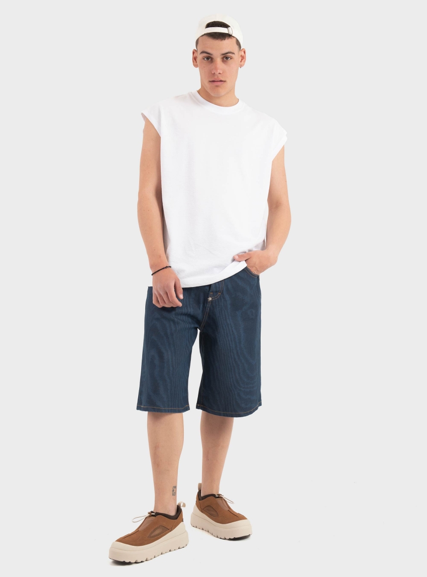 I'm Brian Loose Fit Shorts - Dark Aged Denim