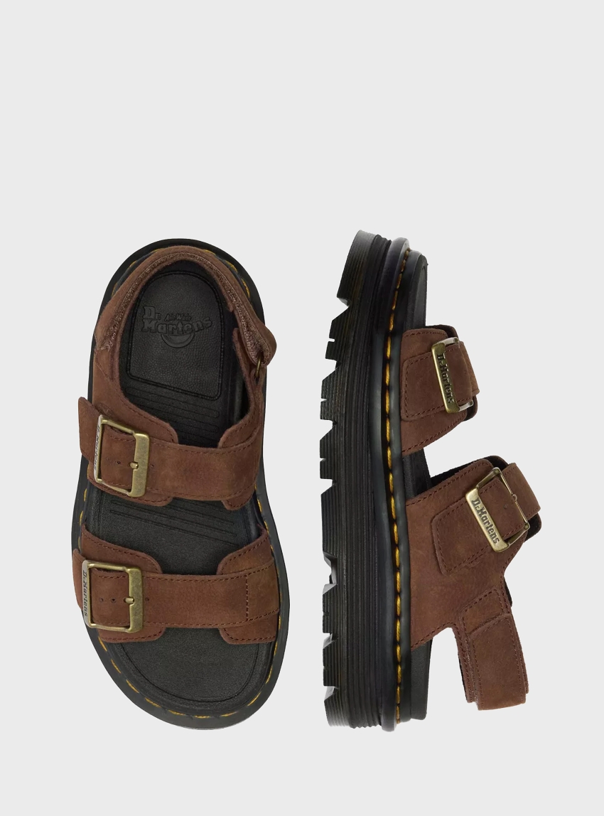 Dr Martens ZebZag Sandals - Brown