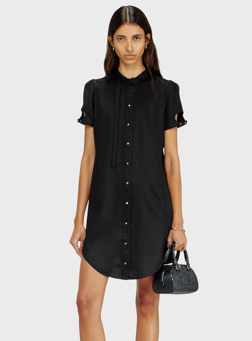 Diesel 1DR Dome Crossbody - Black