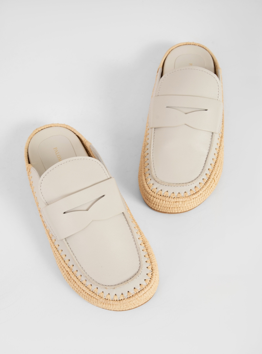 Paloma Barcelo Belinda Mules - Off White