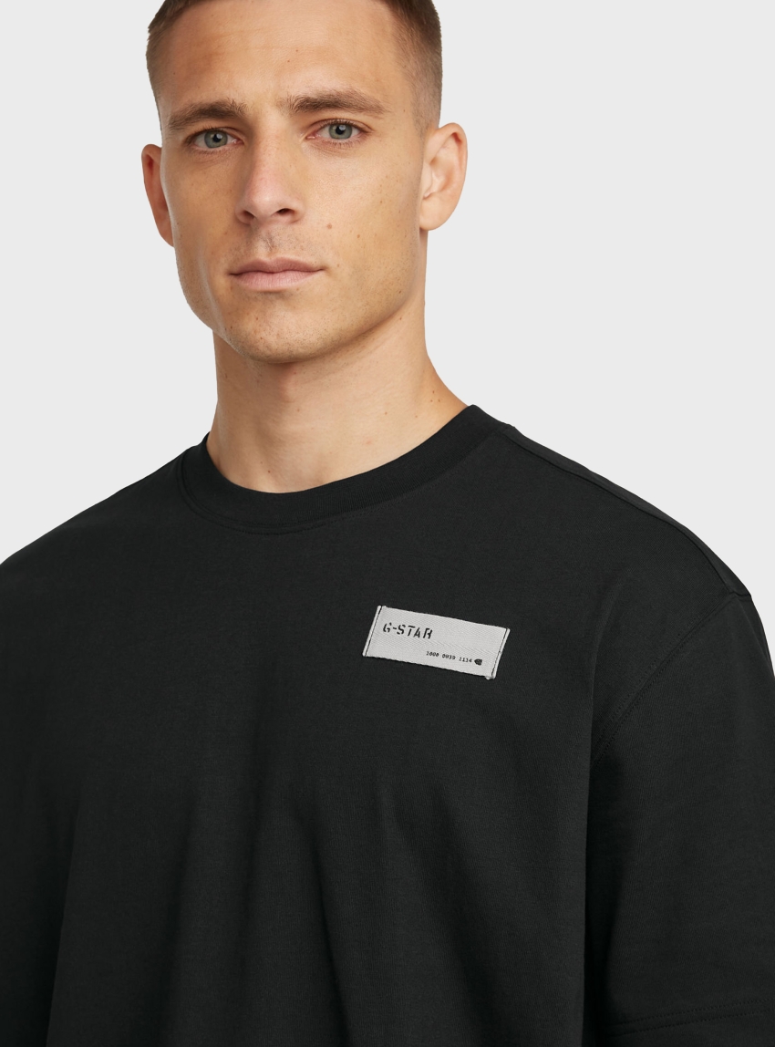 G-Star Hb Badge Relaxed T-Shirt - Black