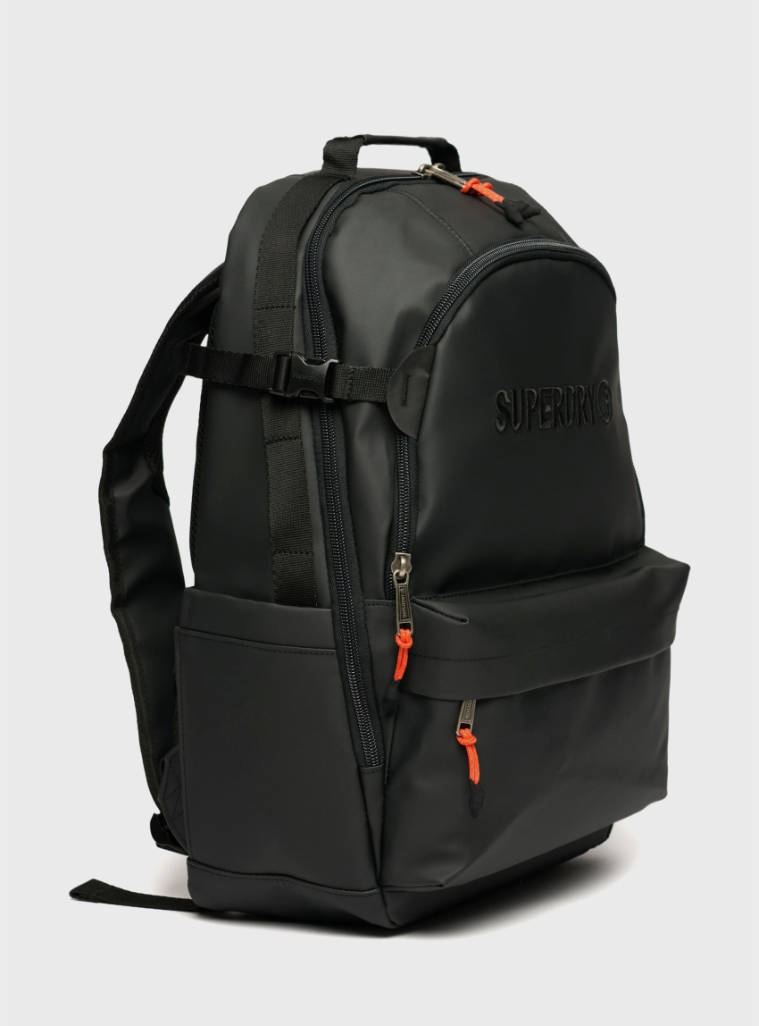 Superdry Utility Tarp Backpack - Black