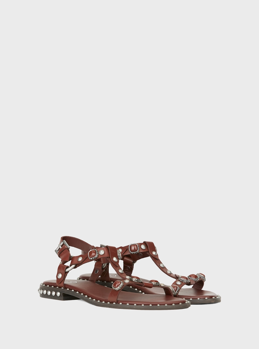 Ash Podium Sandals - Bordeaux