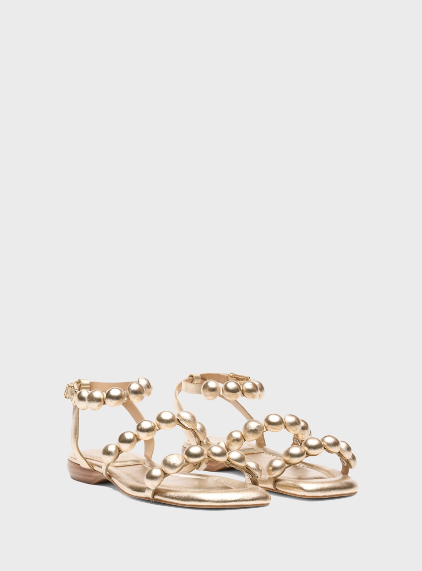 Ash Regy Sandals - Gold
