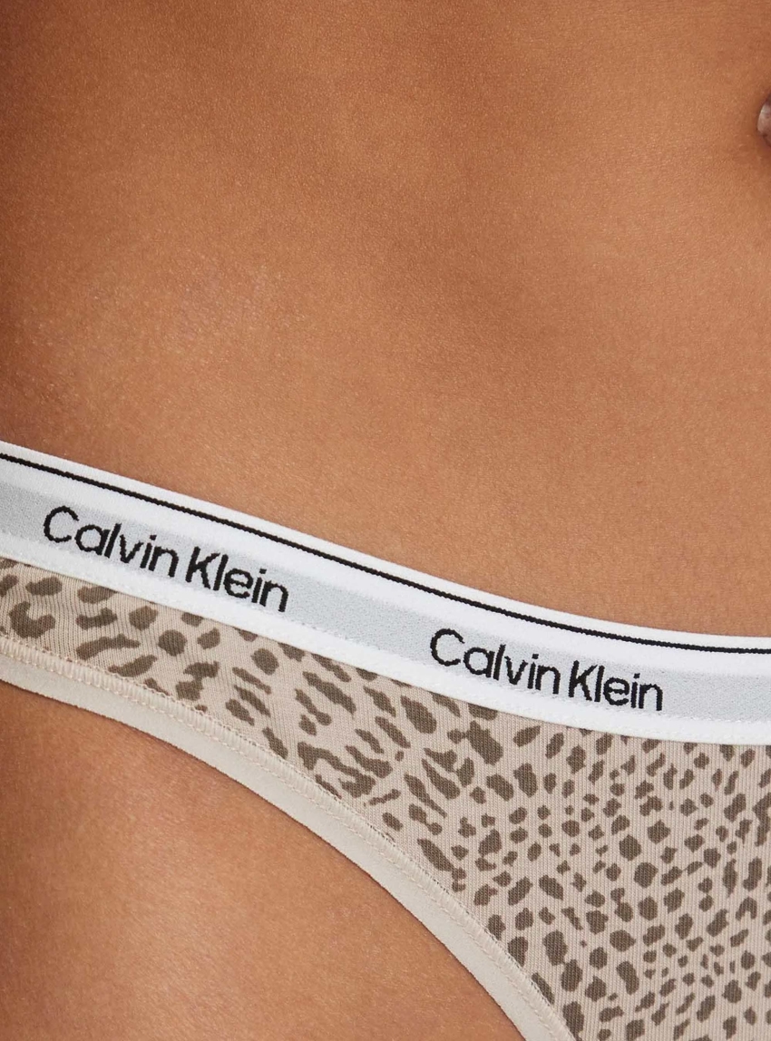 Calvin Klein 3 Pack Thongs - Icon Logo - Multi Colors