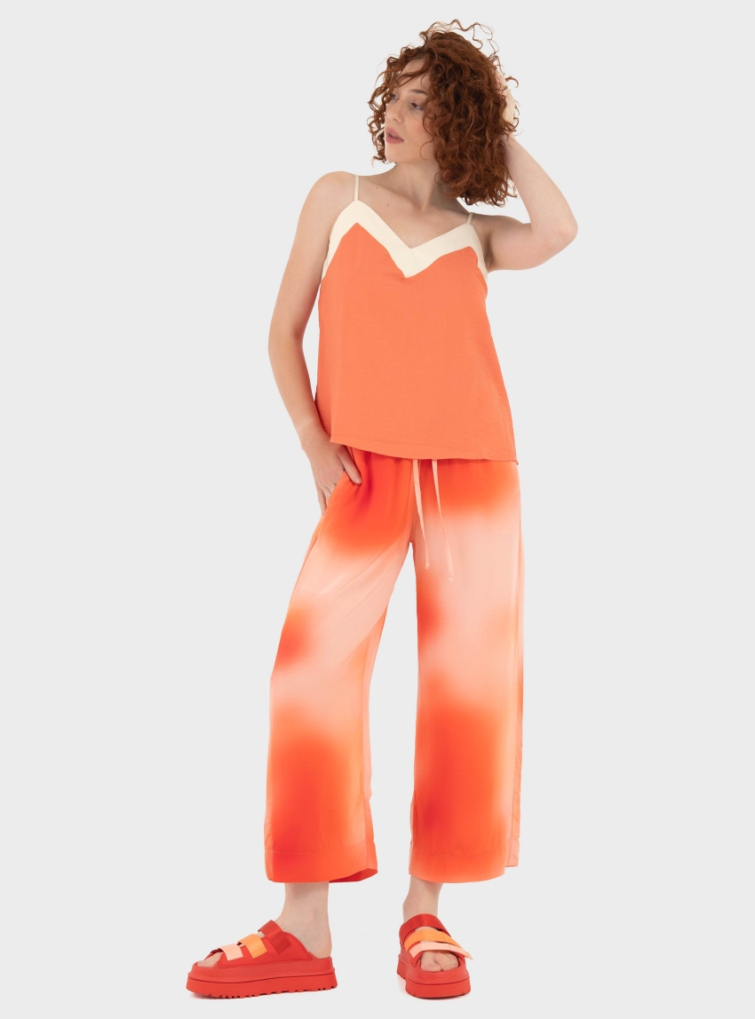 Vero Moda Denise Singlet Top Wvn Btq Ga - Peach