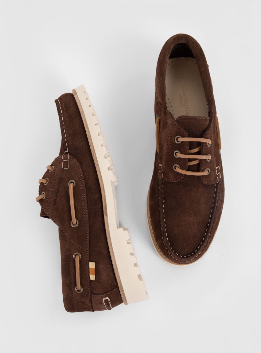 Lumberjack Freeman Boat Shoes - Brown