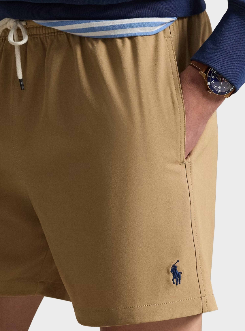Polo Ralph Lauren 14.5 Cm Traveller Swimming Trunk - Dark Beige