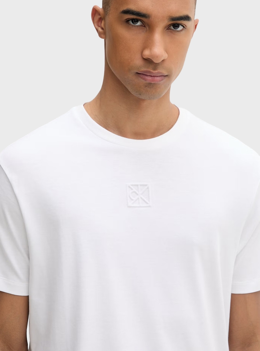 Calvin Klein Supima  Cotton T-Shirt - White