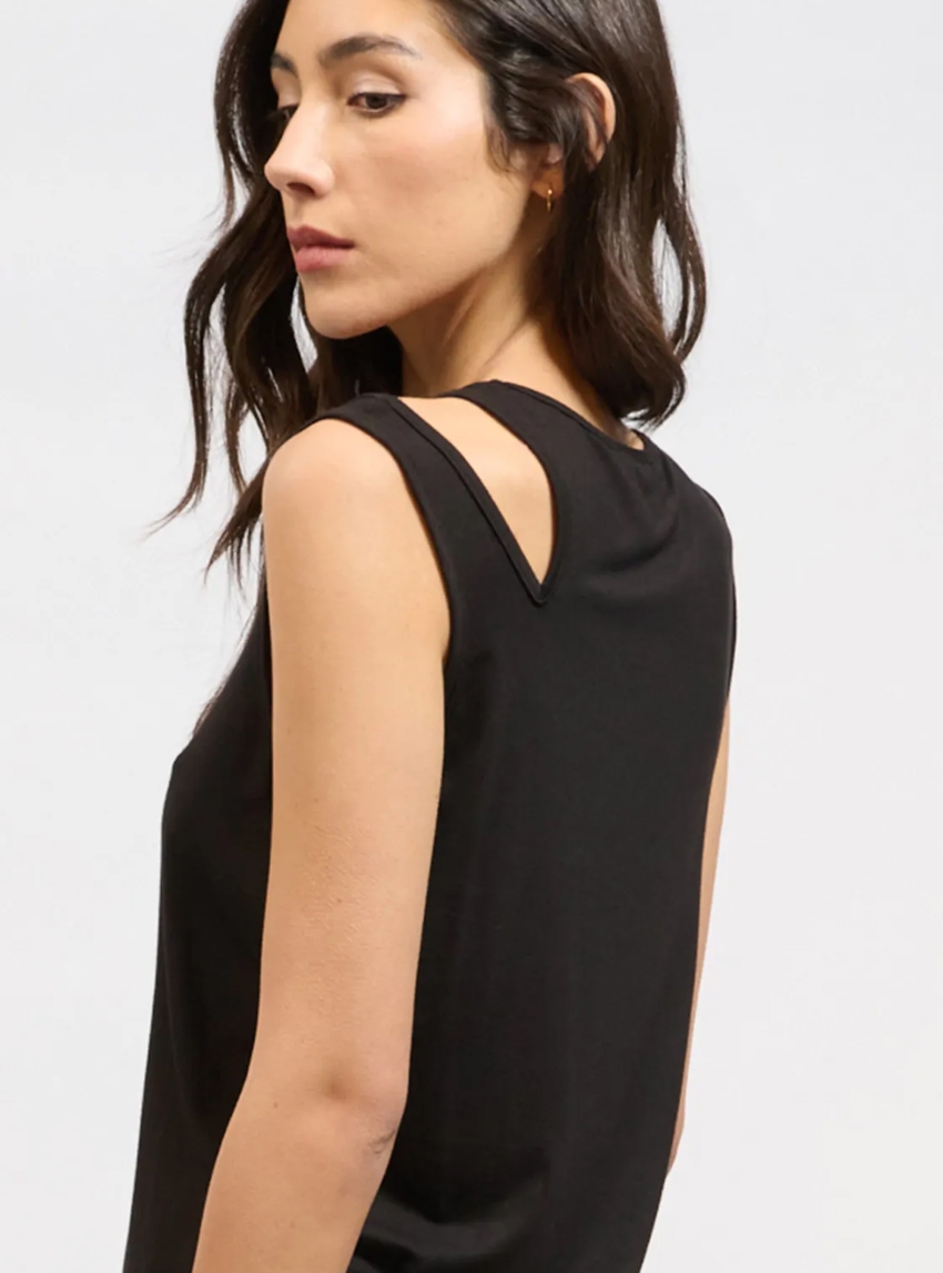 Collectiva Noir Zinia Top - Black