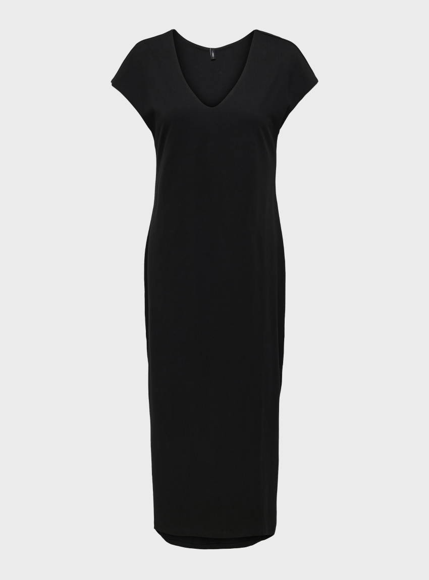 Only Mara Short Sleeve Dress - Black