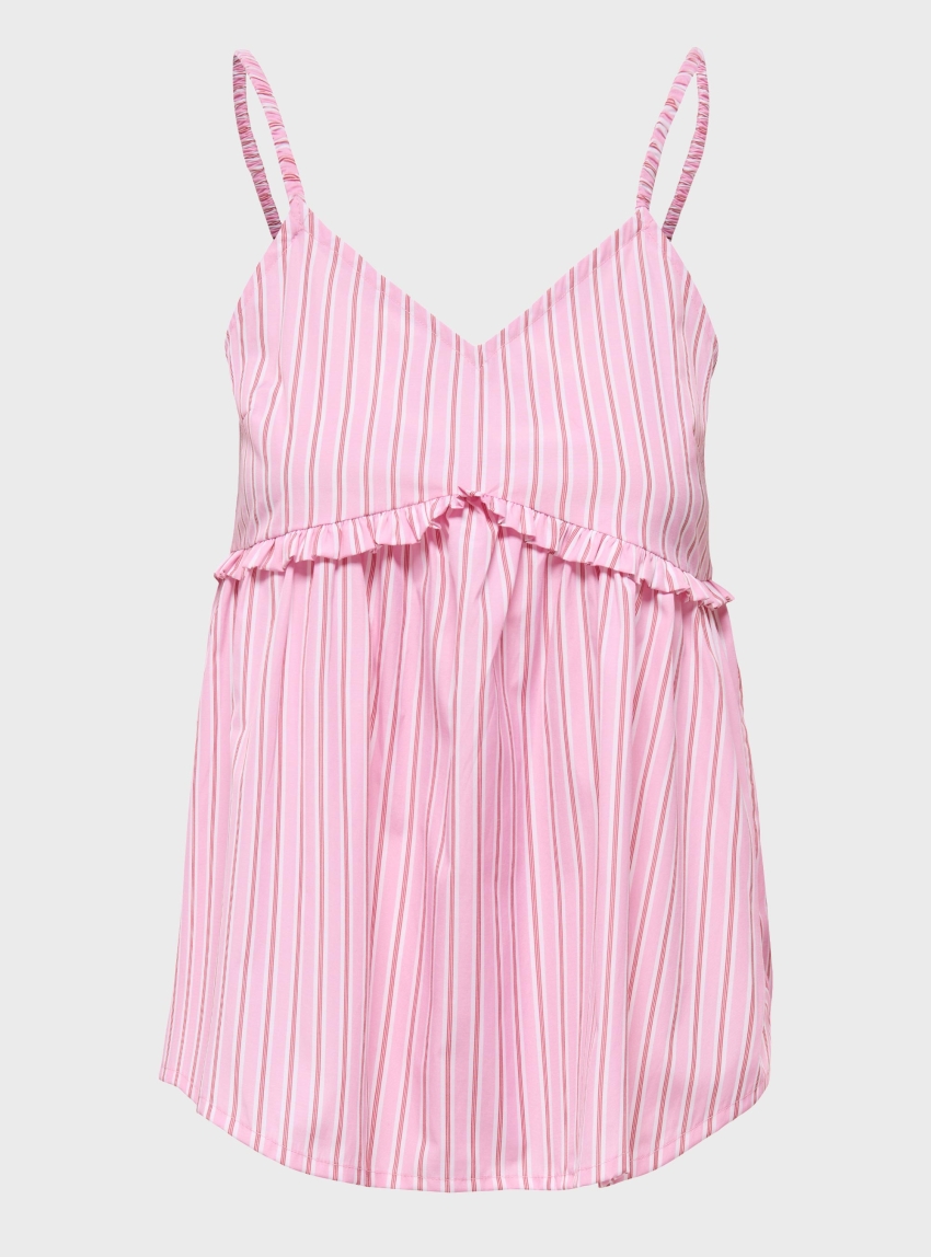 Only Loris Strap Flowy Top - Lilac