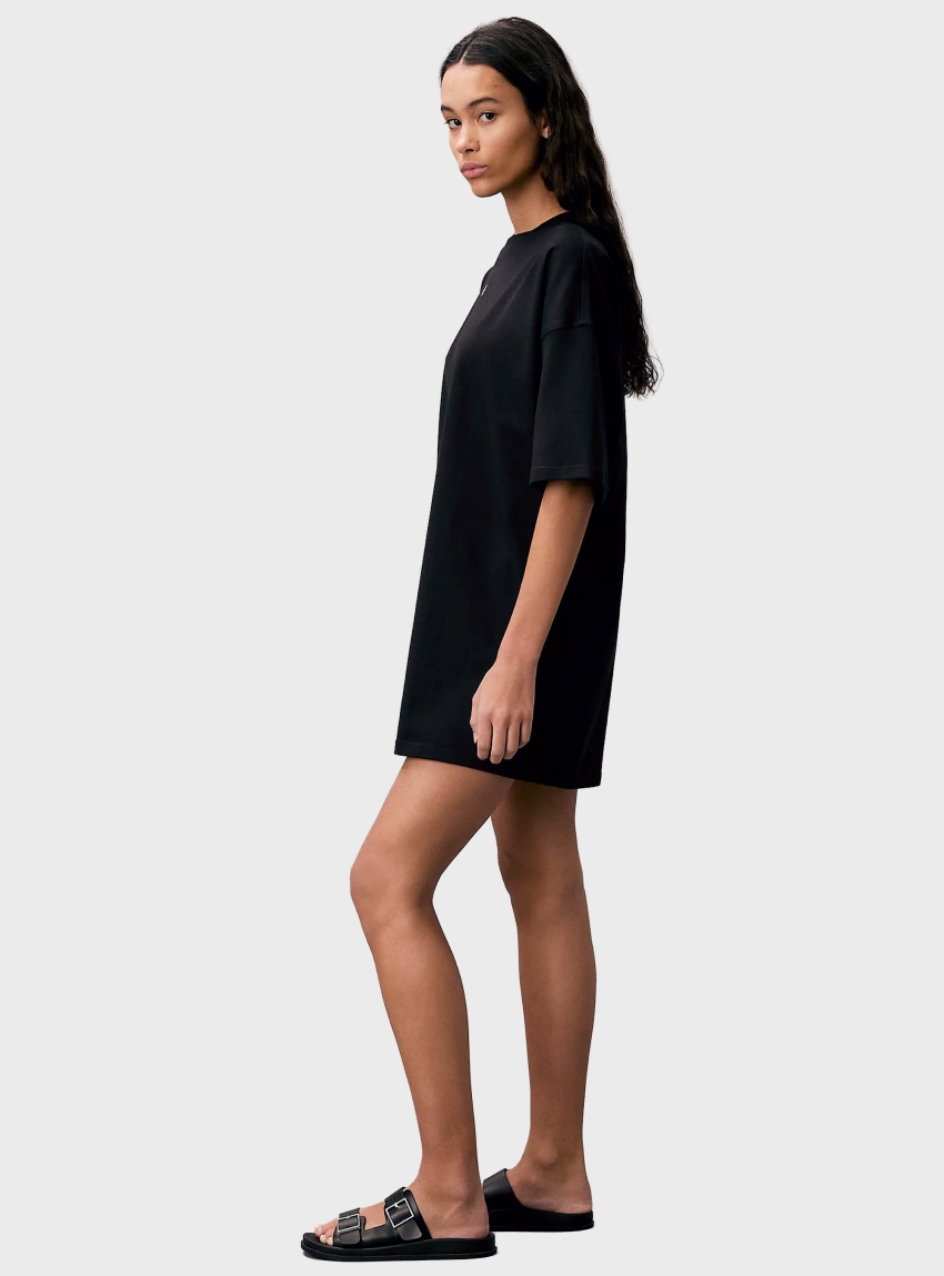Calvin Klein Oversized T-shirt Dress - Black