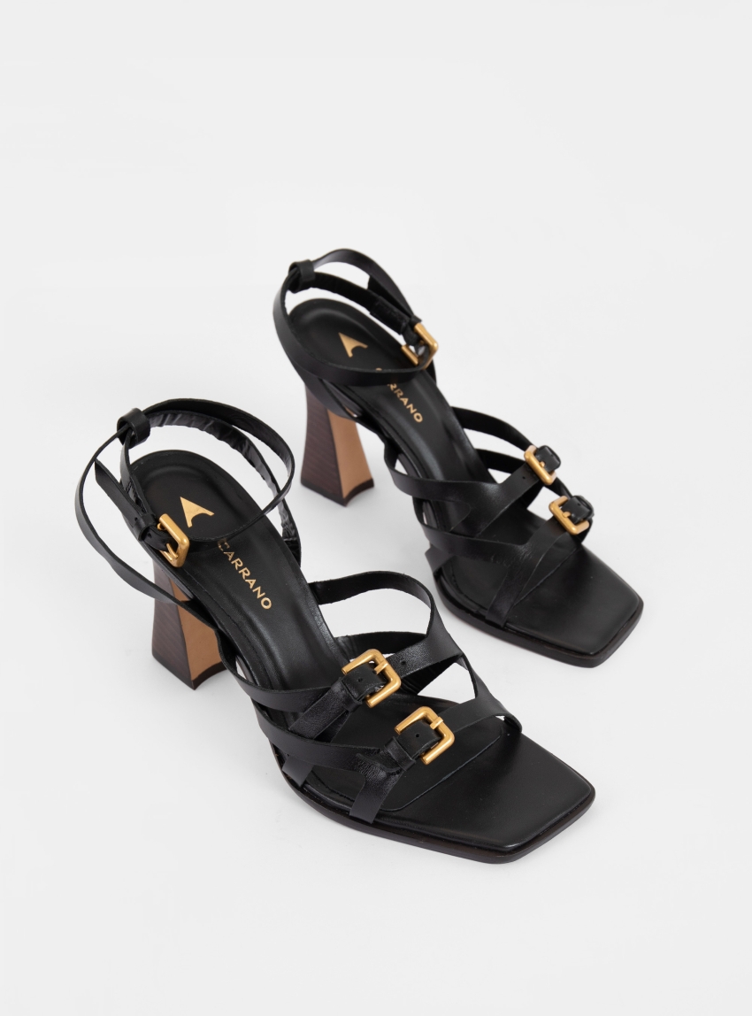 Carrano Heel Sandals - Black