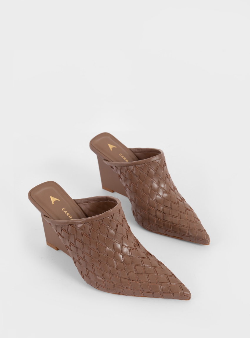 Carrano Heel Sandals - Light Brown