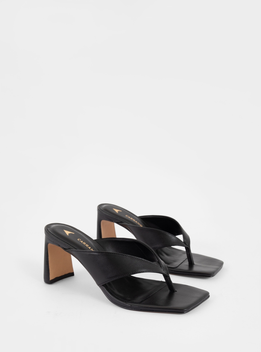 Carrano Heel Sandals - Black