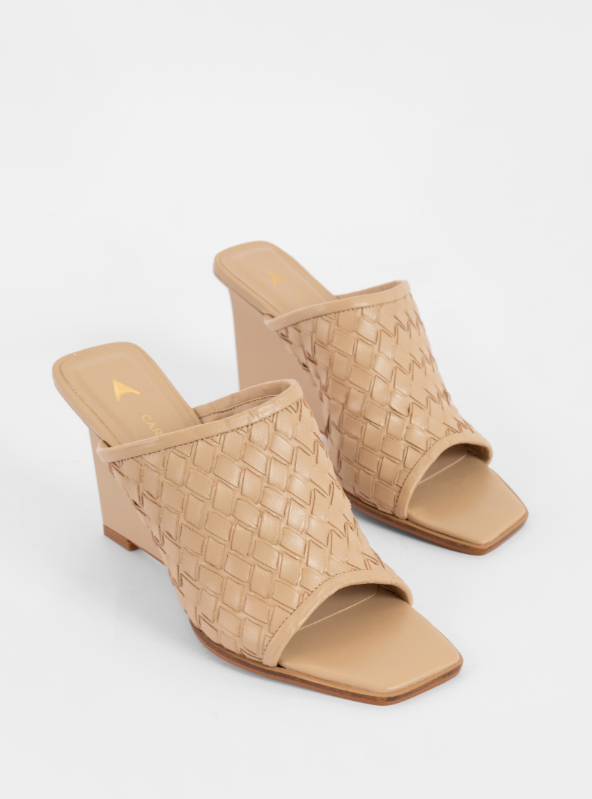 Carrano Heel Sandals - Light Beige