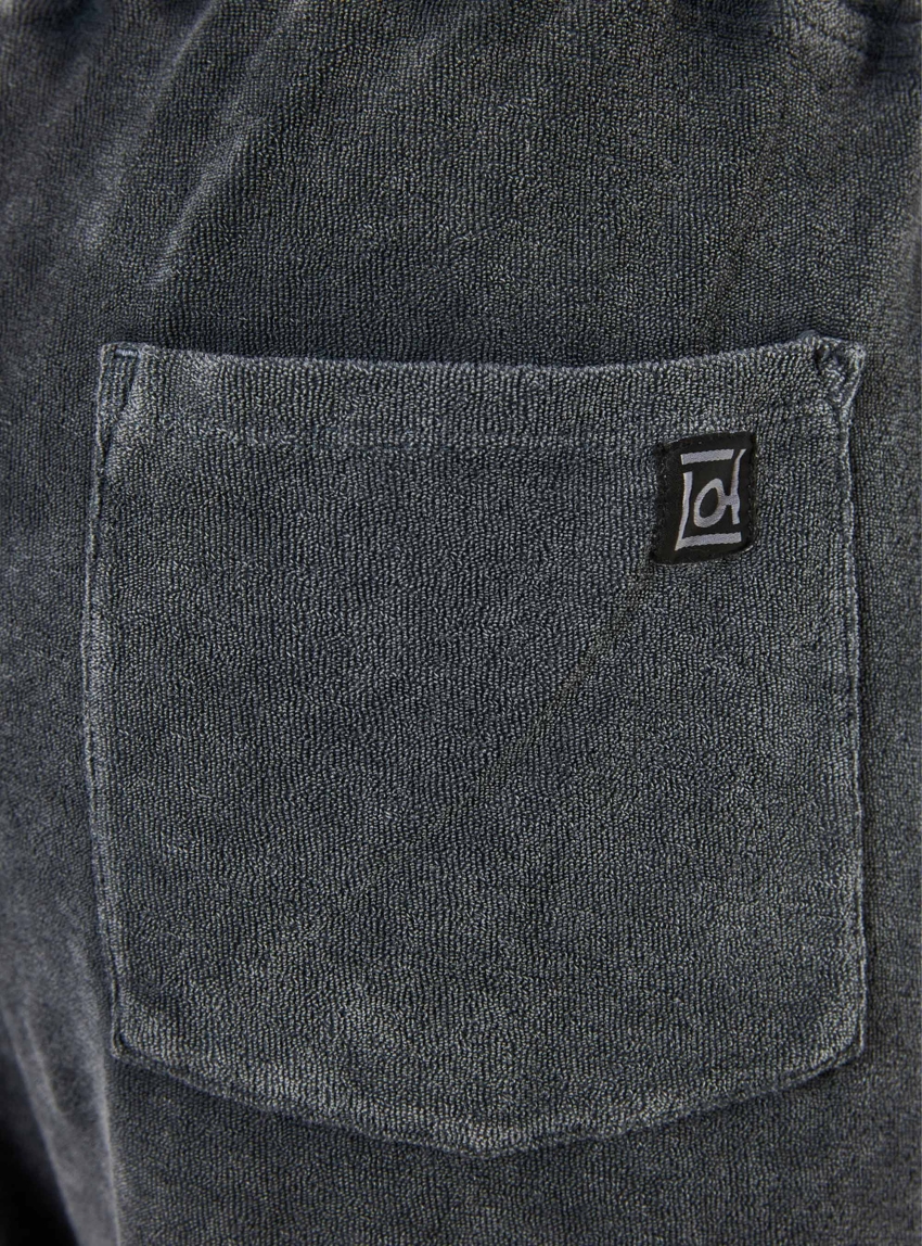 Dirty Laundry Terry Towel Sweatbermuda - Grey