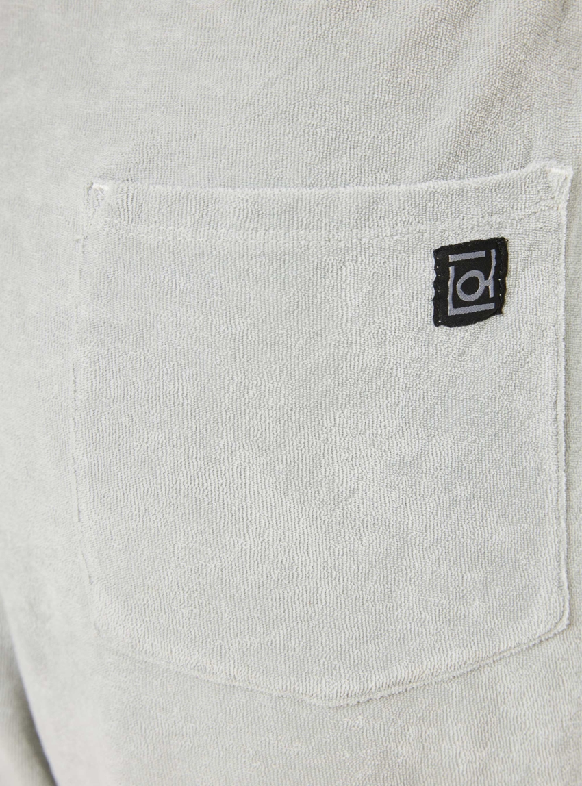 Dirty Laundry Terry Towel Sweatbermuda - Beige