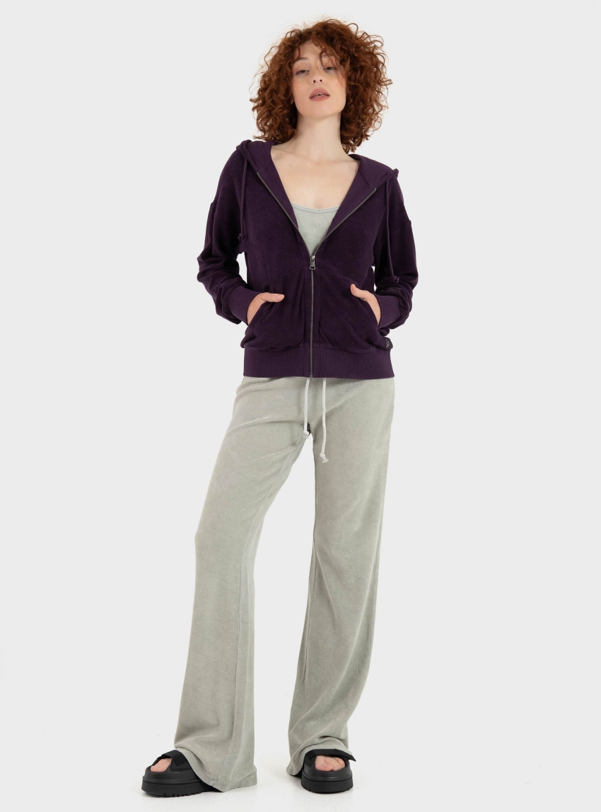 Dirty Laundry Terry Towel Fullzip - Purple