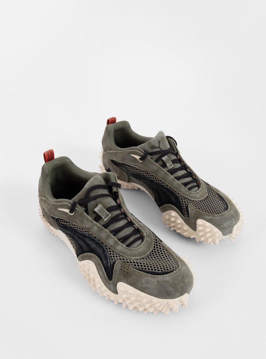 PUMA Mostro XC Vintage Fade Trainers - Light Green