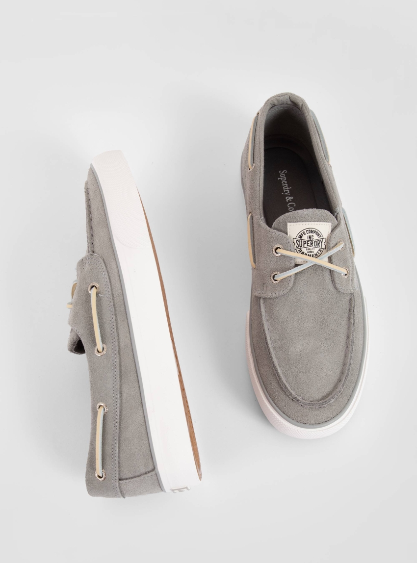 Superdry Antoni Mocassins - Light Grey