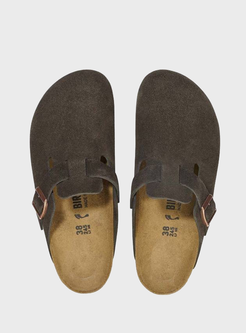 Birkenstock Boston Regular Fit Sandals - Brown
