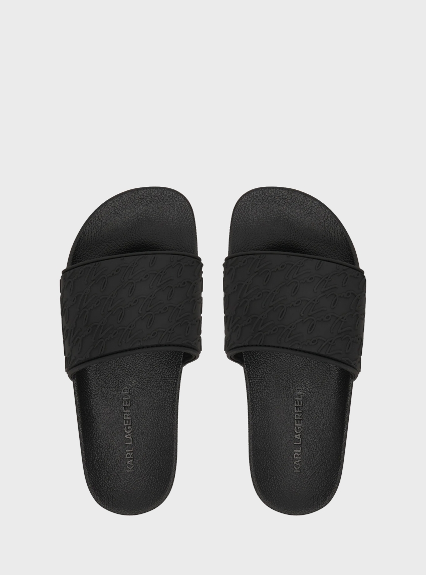 Karl Lagerfeld Kondo Ii Signia Relief - Black