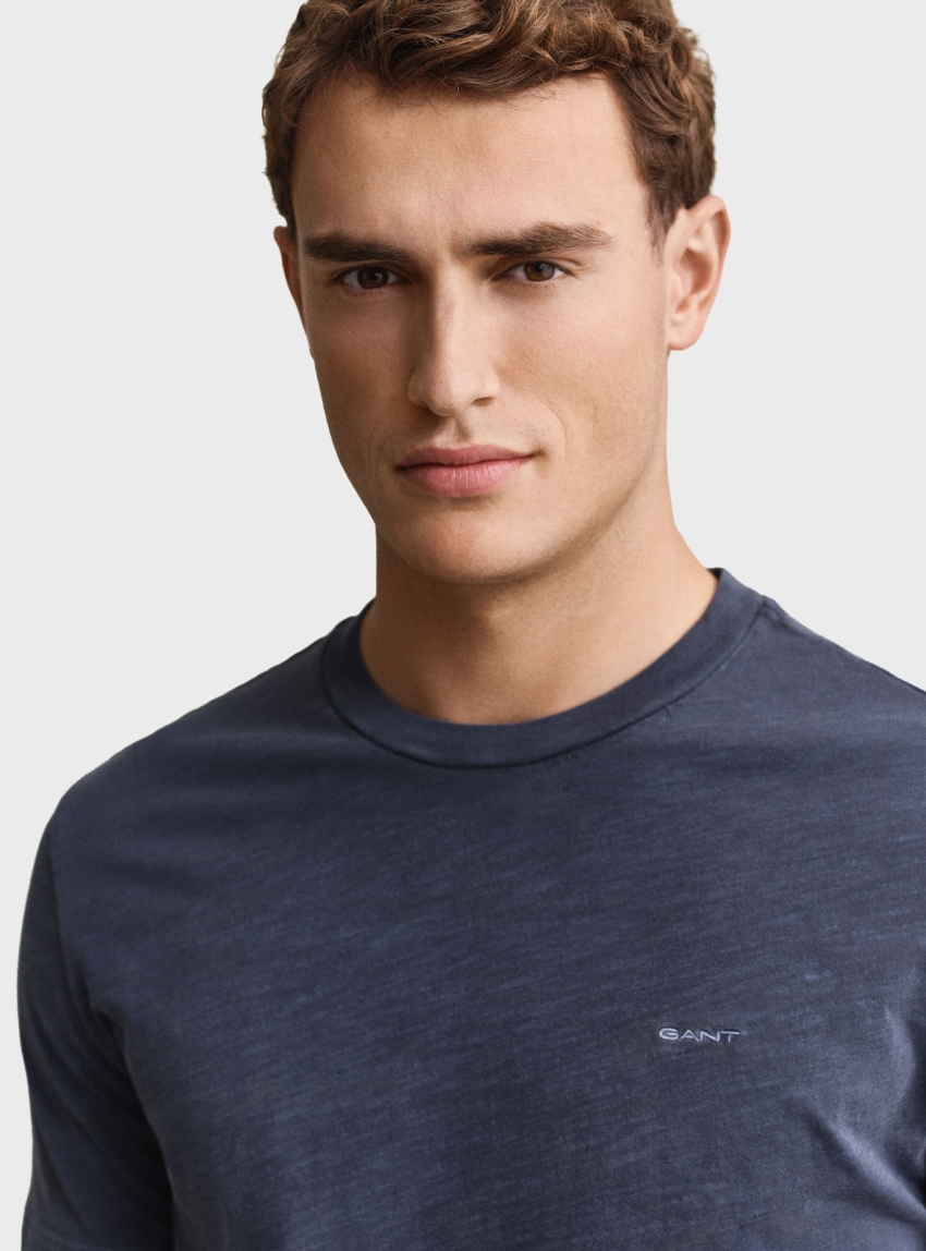 Gant Washed T-Shirt - Blue