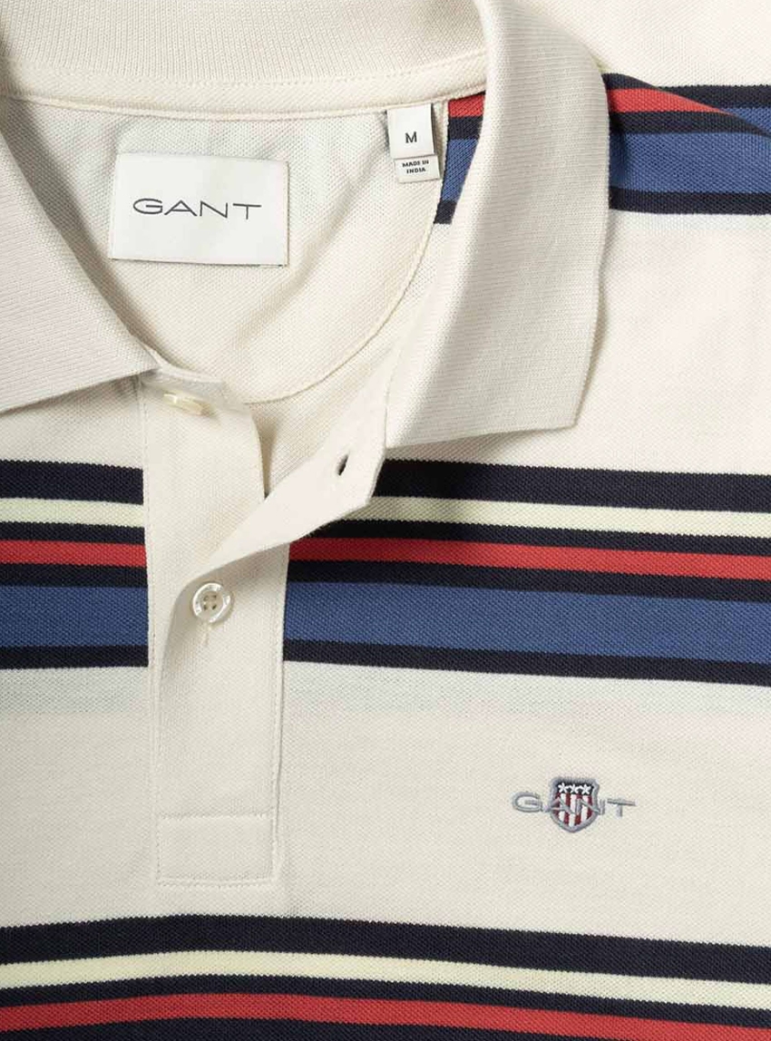 Gant Polo Shirt - Ivory