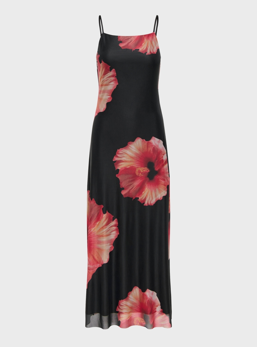 Jdy Lea Mesh Dress - Black
