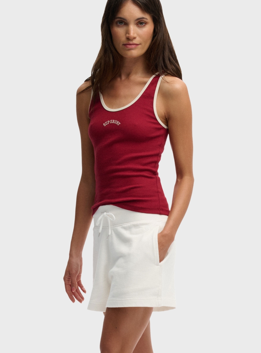 Superdry Studios Sweat Shorts - Off White