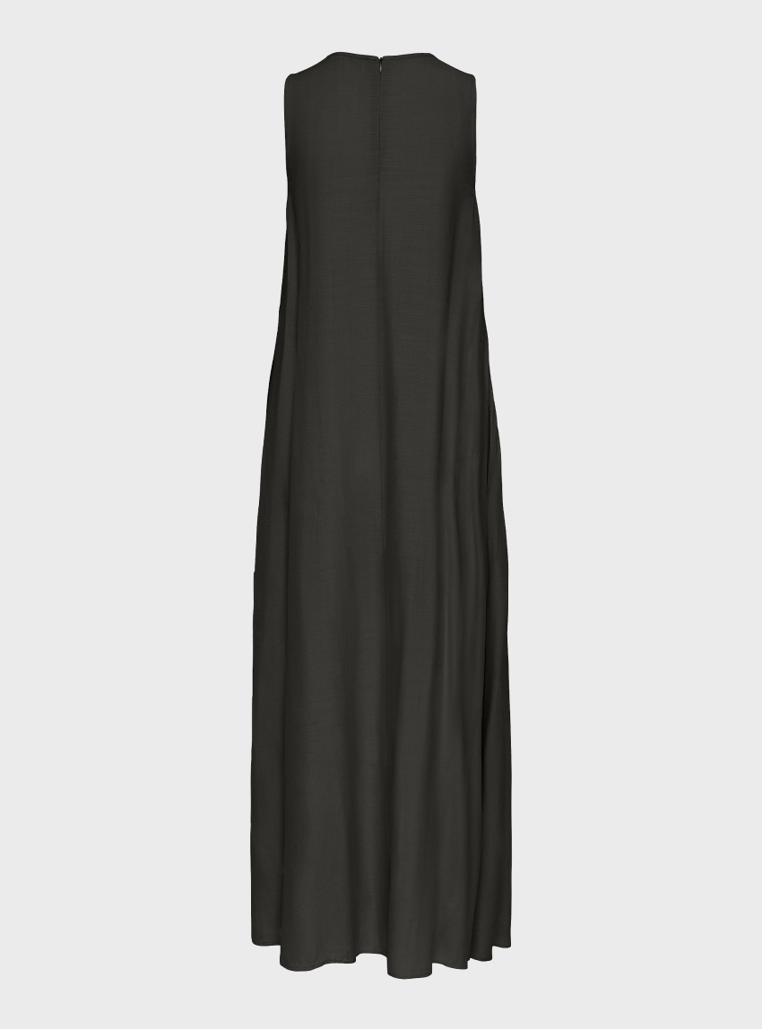 Jdy Caya Linen Long Dress - Black