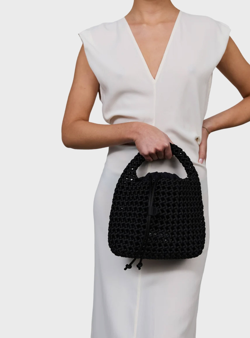 Marrea Basket Open Weave - Black