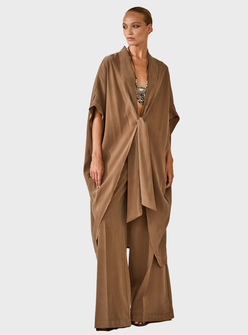 Souvenir Loose Fit Trousers - Light Brown