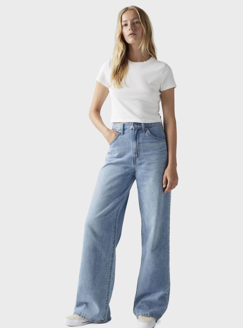 Levi's Cinch Baggy Lightweight Jeans - Light Aged Denim