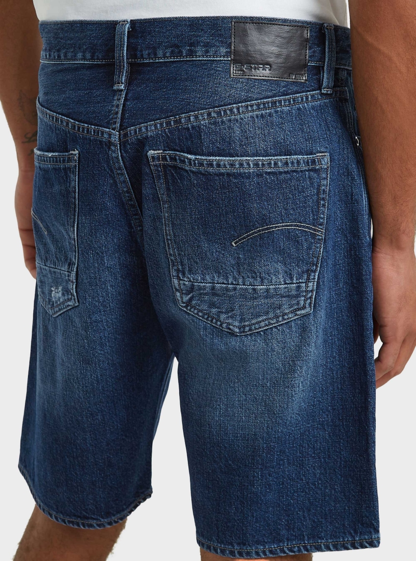 G-Star Dakota Short Clean Edge - Dark Aged Denim