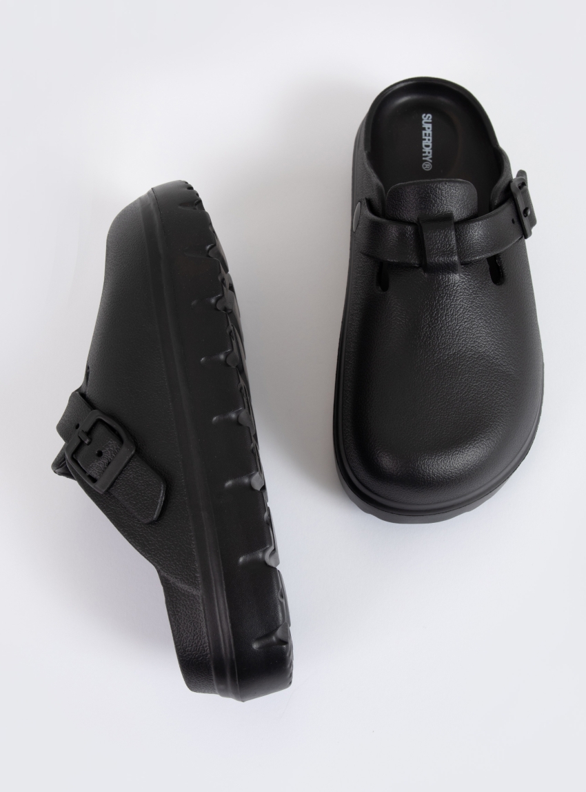 Superdry Stepin Clogs - Black