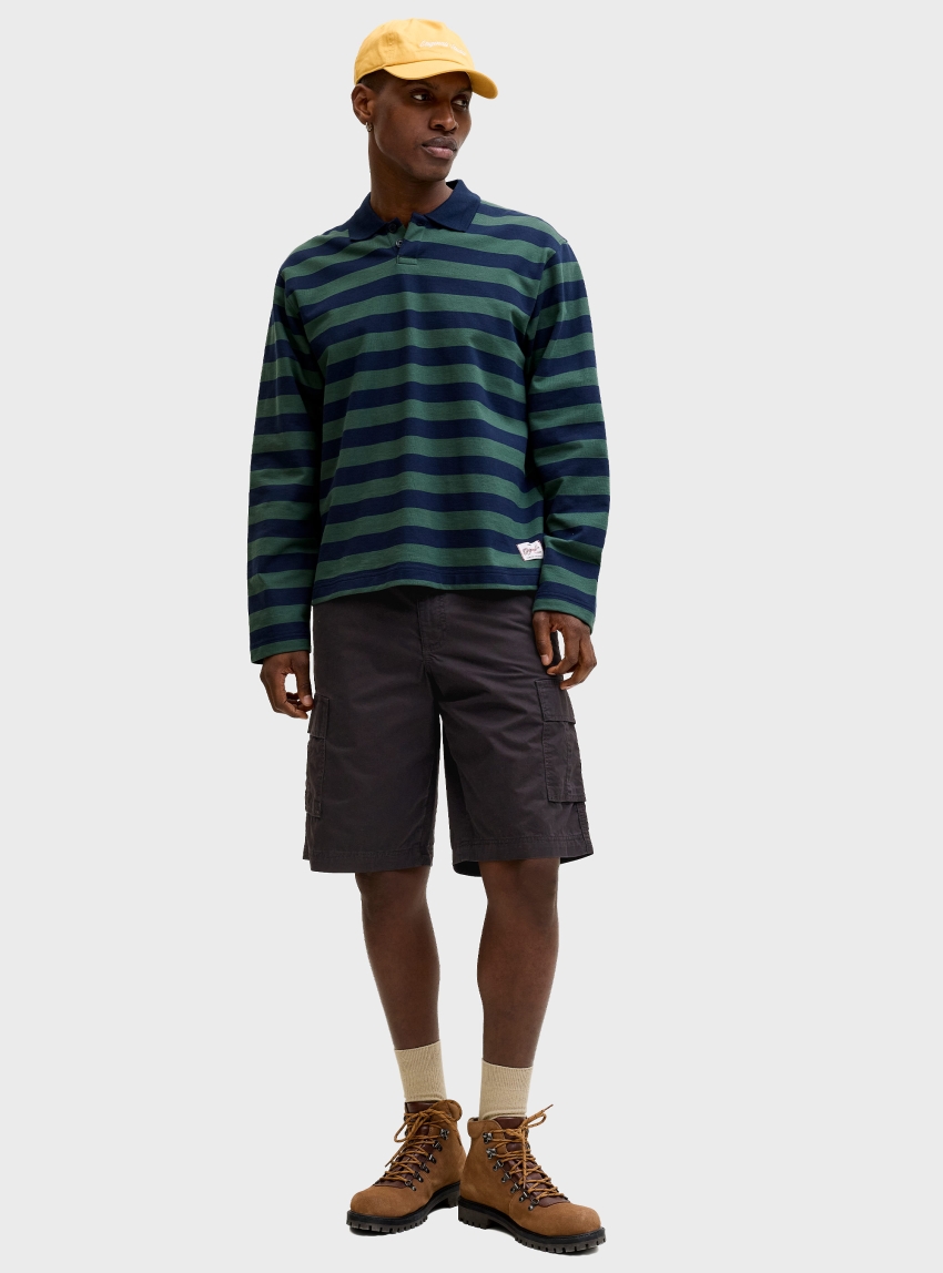 Jack & Jones Cole Matty Cargo Shorts - Black