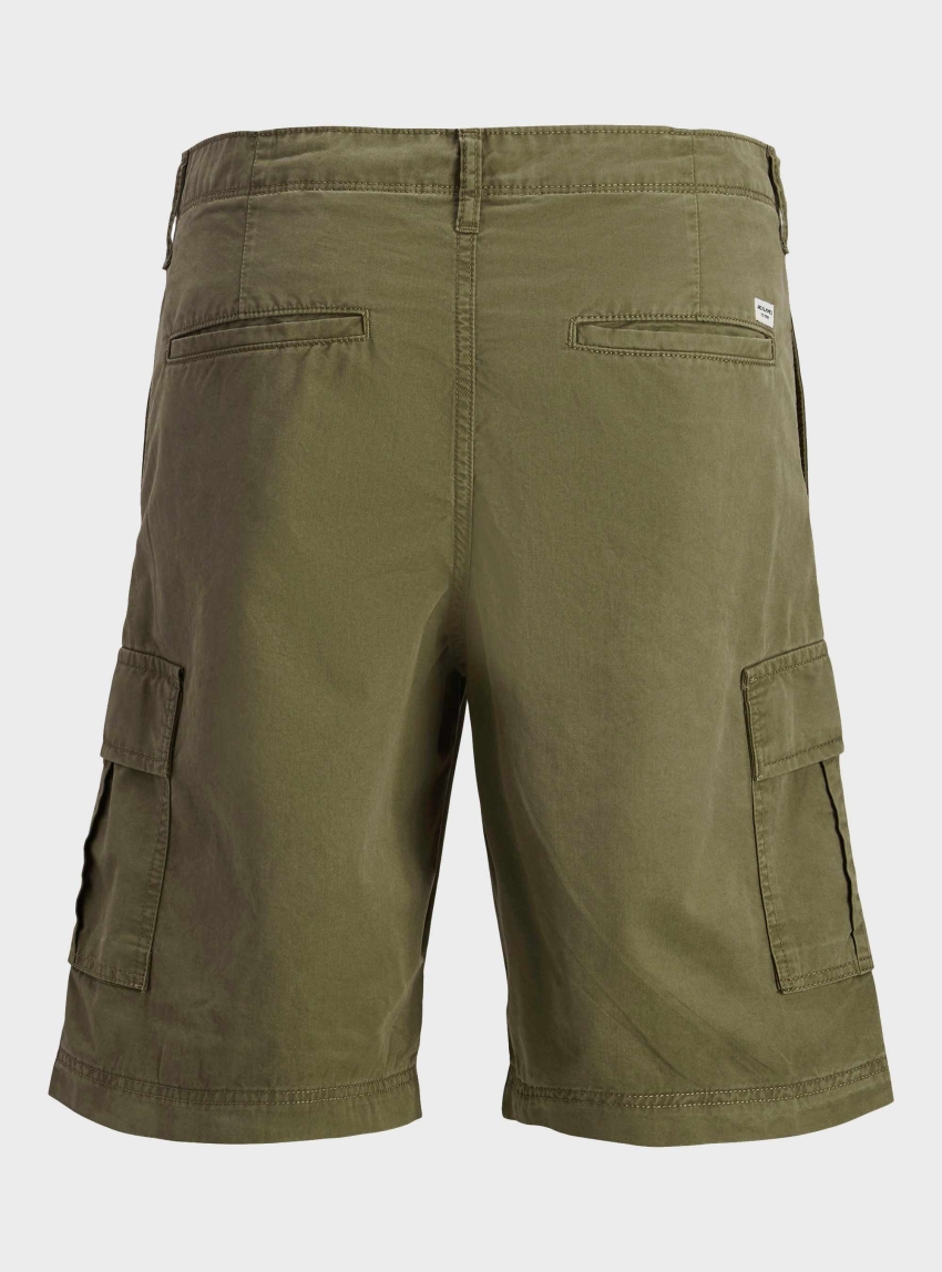 Jack & Jones Cole Matty Cargo Shorts - Olive 