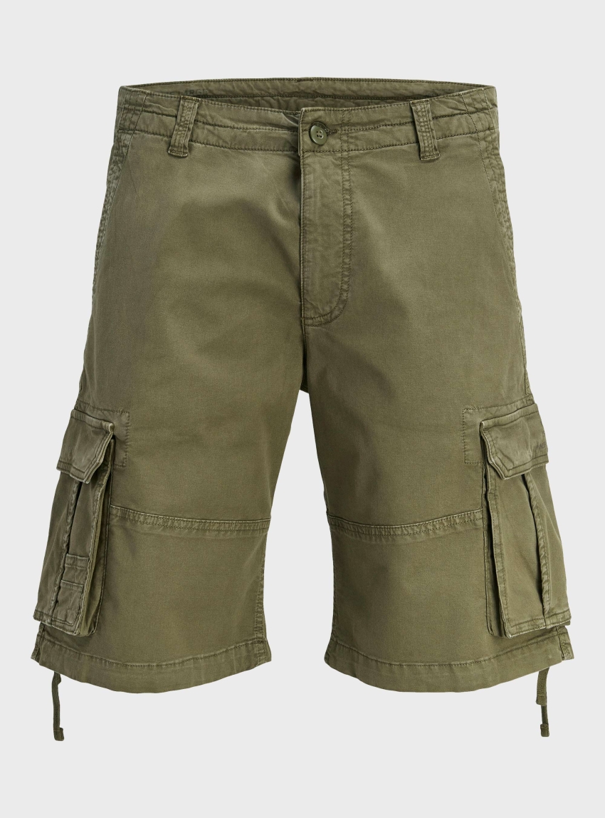 Jack & Jones Cole Anthony Cargo Shorts - Olive 