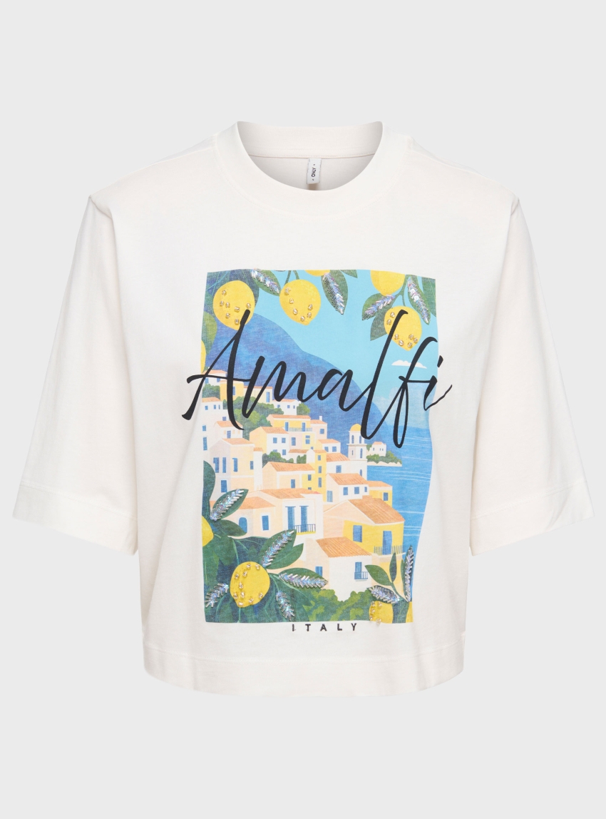 Only Vega New Vibe Tee - White