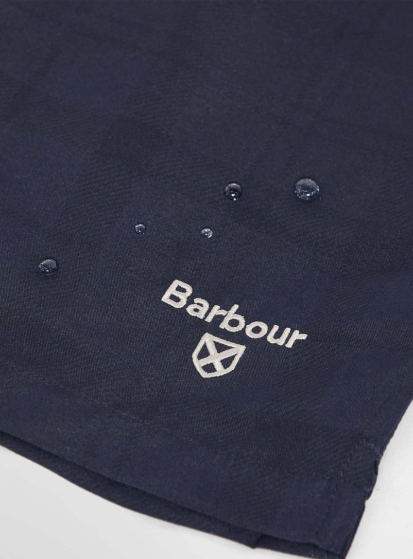 Barbour Water Reactive Tartan Swim Shorts - Navy