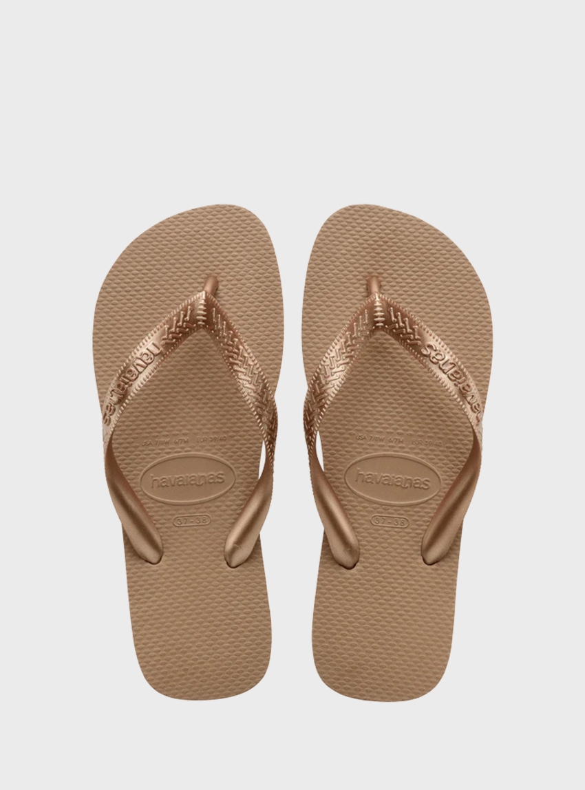 Havaianas Top Tiras Flip Flops - Rosegold