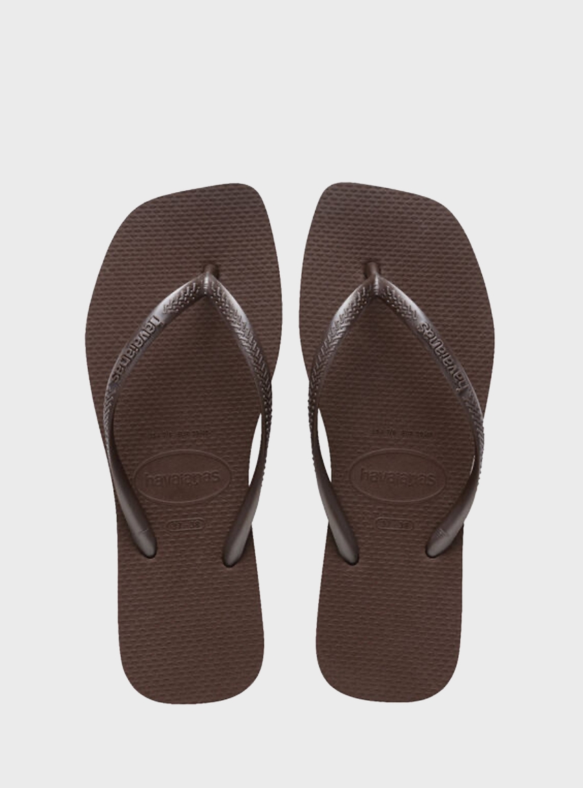 Havaianas Square Flip Flops - Brown