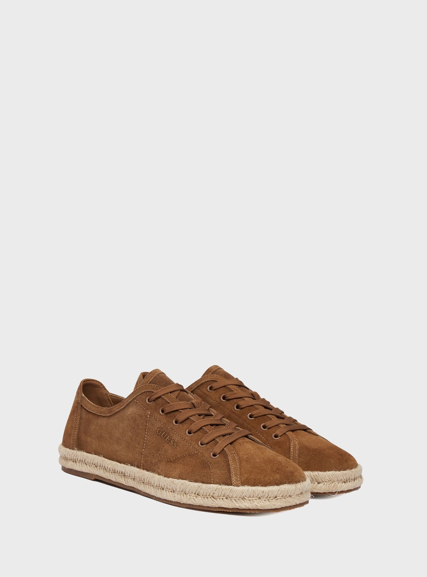 Guess Malaga Suede Moccasin - Brown