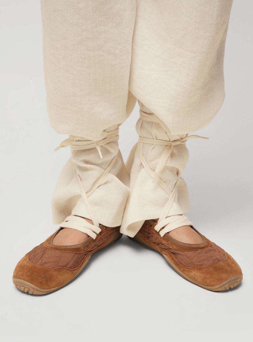 Inuikii Maliah Freeflow Ballerinas - Brown